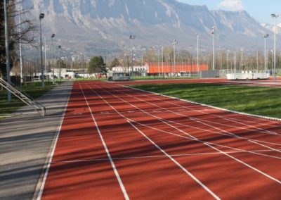 Piste d'athlétisme du campus universitaire de Grenoble